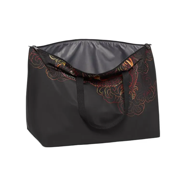 TUMI Voyageur Polyester Tote Bag Shopping Bag Shoulder Bag Handbag Large Size Women's Black-1