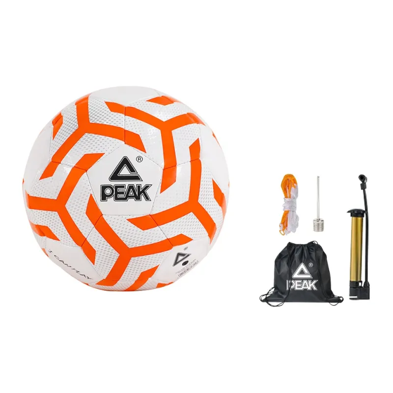 PEAK Size 5 Soccer PVC Machine Stitched Soccer Ball Unisex-2