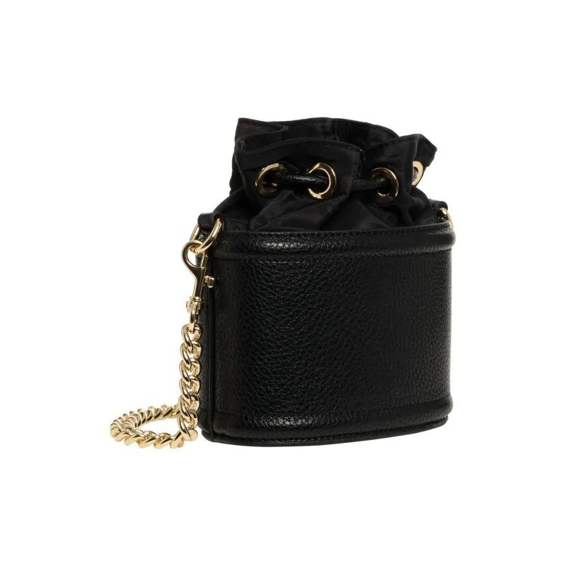 VERSACE JEANS COUTURE Polyurethane Bucket Bags Shoulder Bag Crossbody Bag Handbag Women's Black-2