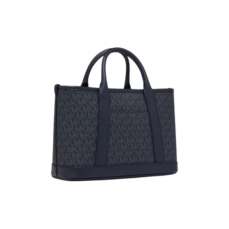 MICHAEL KORS Artificial Leather Shoulder Bag Crossbody Bag Handbag Small Size Women's Dark Blue-1