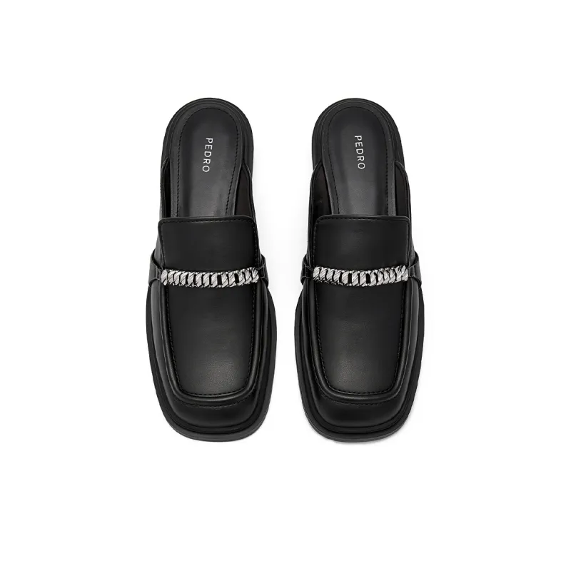 PEDRO Spring Dance Collection Wrap toe Slippers 3cm Women's-2