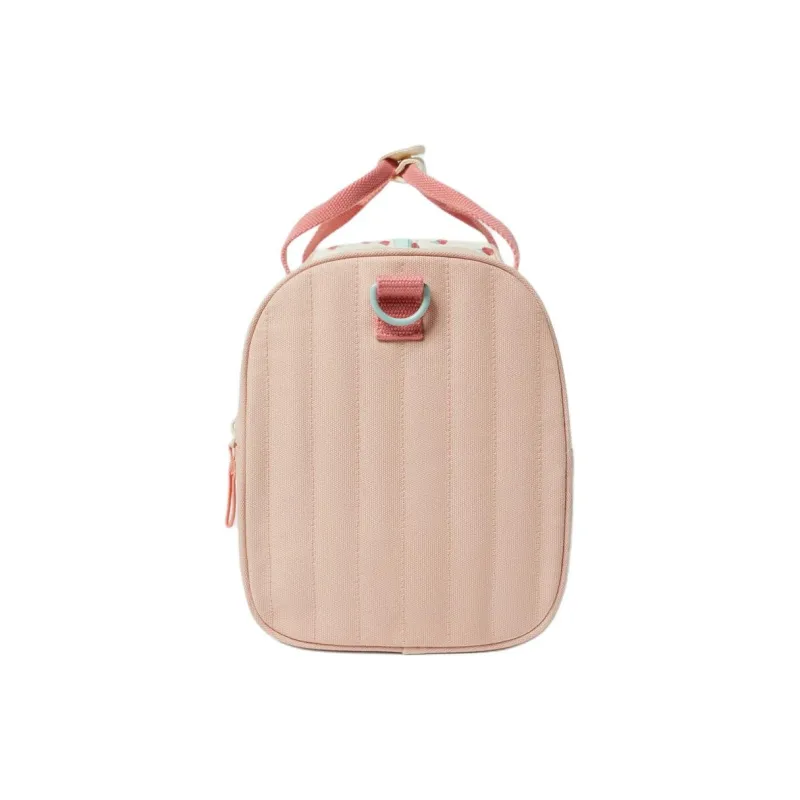 ZARA Cotton Bowling Bag Shoulder Bag Crossbody Bag Handbag Regular Women's Pink-2