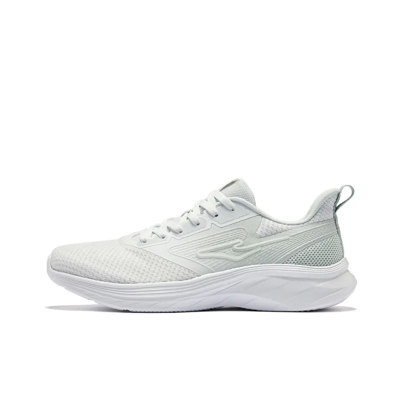 Erke Flash Cushioning And Breathable Low Top Running Shoes Men's Erke White Light Gray Green-0
