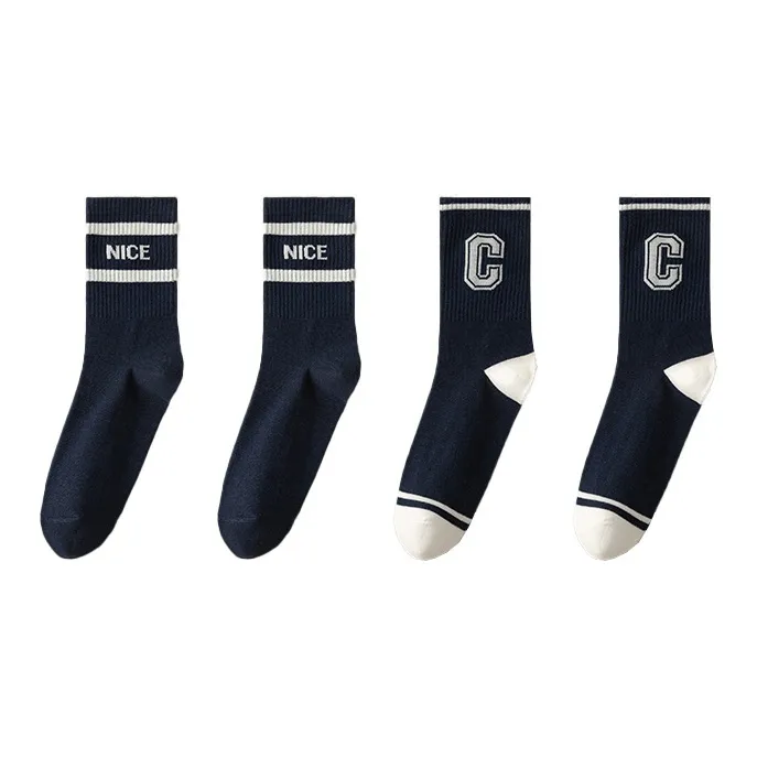 Lanza Mid-Calf Socks Men's 4 Pack-8
