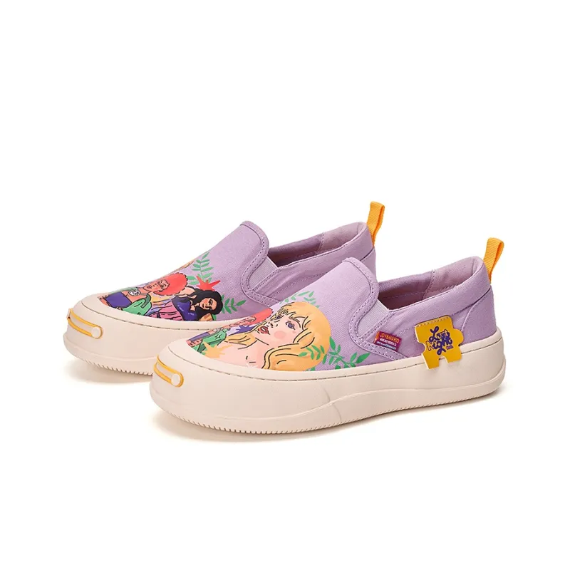 Joy&Mario Loafers Women's Yellow/Red/Purple-1