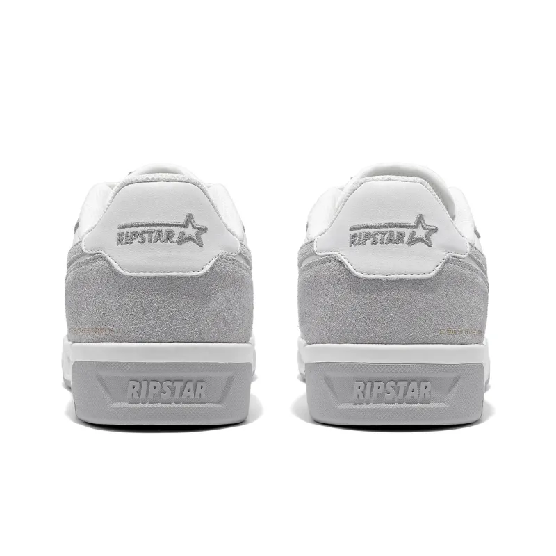 RIPSTAR SKBD Chic Skateboard Shoes Unisex Low-Top White-3