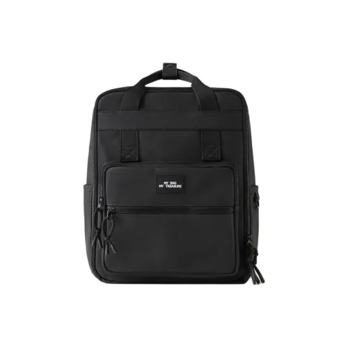 ZARA Backpacks Black