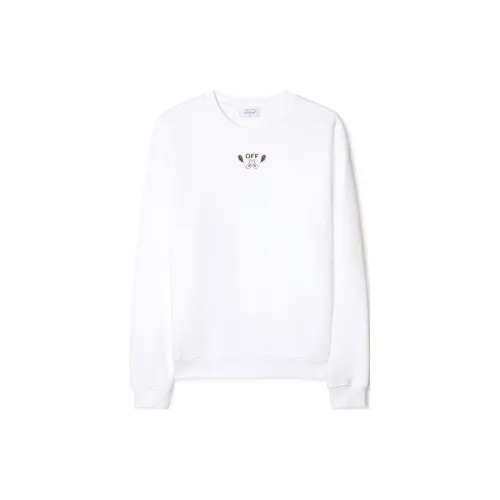 OFF-WHITE Bandana-embroidered Cotton Sweatshirt