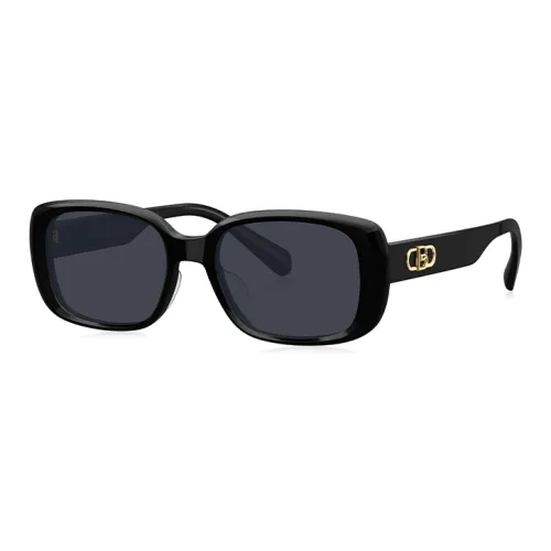 BURBERRY BE4316-3900254 Havana Sunglasses Green Lens