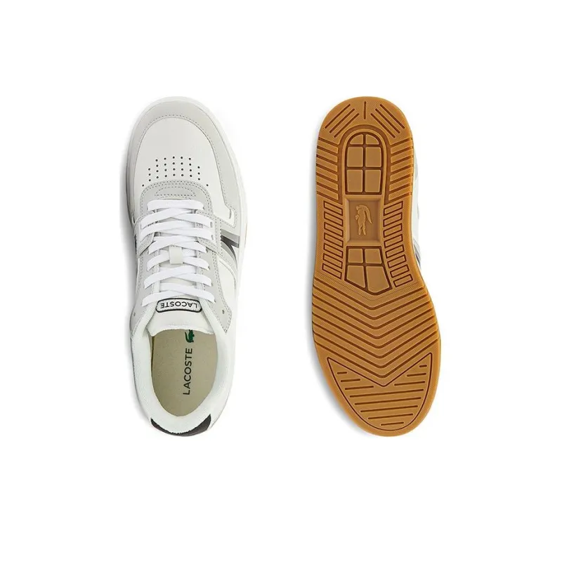 LACOSTE Low Top Skateboard Shoes Men's Gray-2