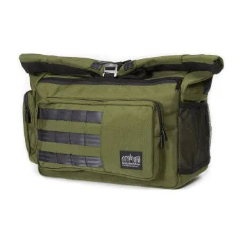 Manhattan Portage Nylon Backpack Unisex Green