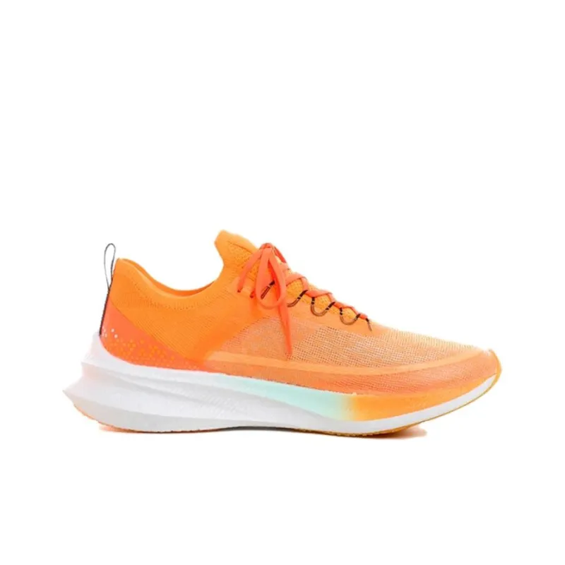 LiNing Feidian Challenger Cushioned Slip-Resistant Low-Top Running Shoes Men's Orange-1