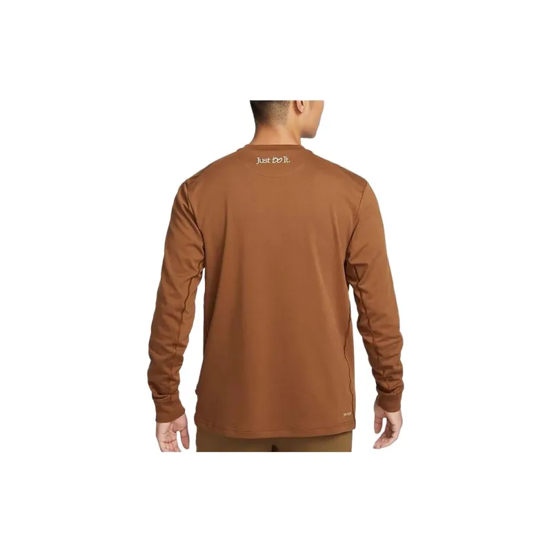 Nike T Shirts Men Brown-1