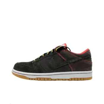 Nike Dunk Low Newsprint/Dark Army Gum Light Brown Women's