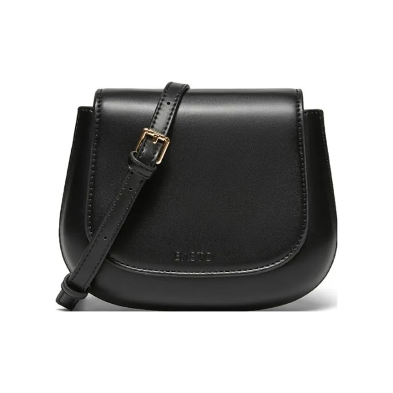 BASTO PU Saddle Bag, Crossbody Bag Trumpets Women's Black/Green/Brown-12