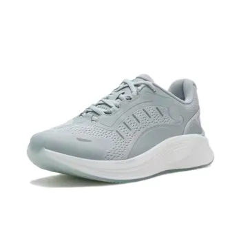 KSWISS Cushioning Wear Resistant Low Top Running Shoes Women's White Green Gray