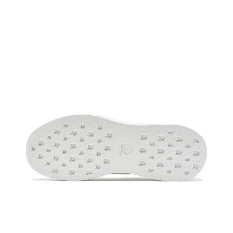 KSWISS Cushioning, Wear Resistant Low Top Casual Shoes Men's White-3