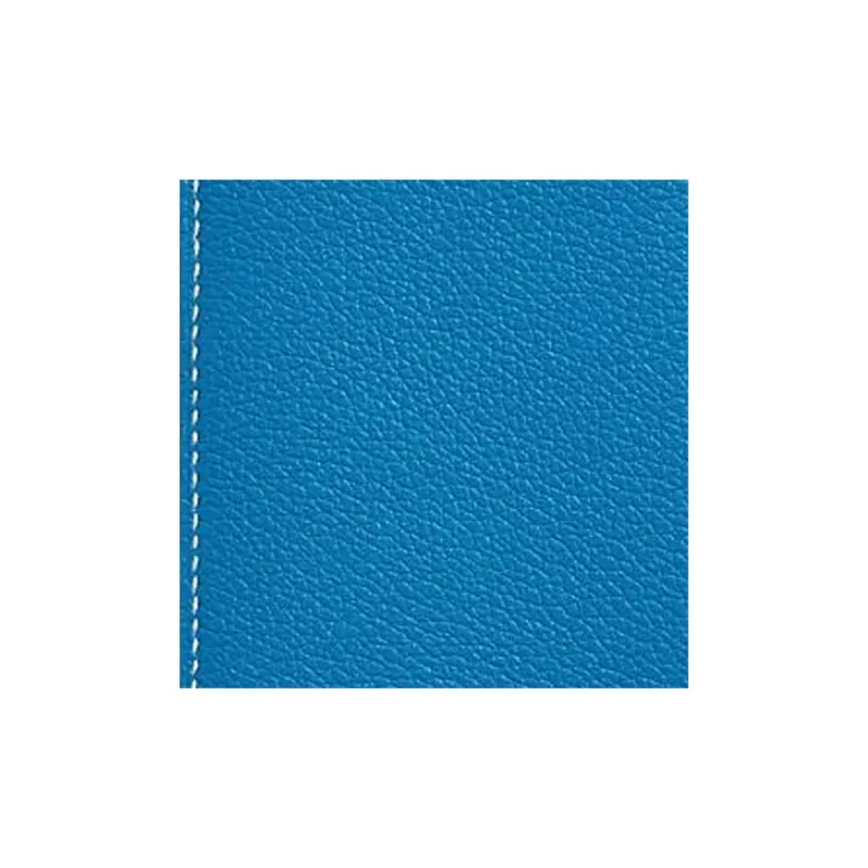 HERMES Evercolor Calfskin Wallets Card Holders Unisex B3 Bleu Zanzibar Tanzanian Blue-1