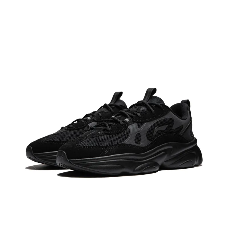 LiNing Milk Coconut 2.0 Anti Slip Wear Resistant Low Top Casual Shoes Women's Black-2