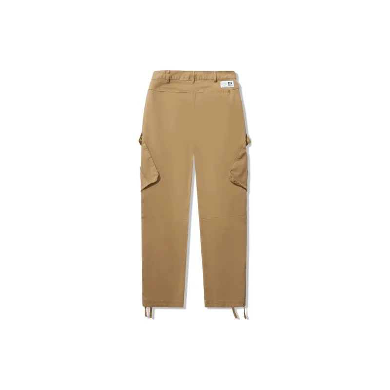 LiNing Casual Pants Men's Yellow Brown-1