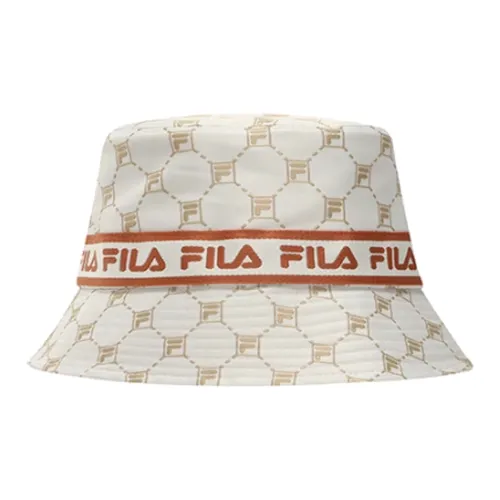 FILA Polyester Bucket Hats Women's Camel