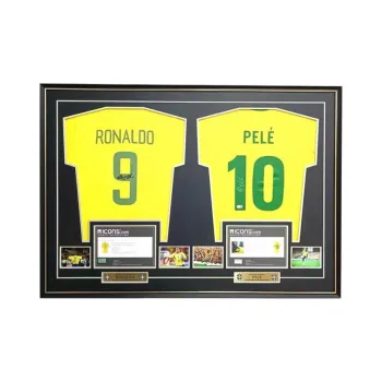 Yi Shot Jersey Included Icons Double Certificate Framed For Collecting