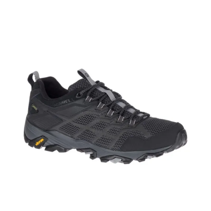 MERRELL Moab FST 2 Gore-Te Cushioning Wear-Resistant Low-Top Outdoor Shoes Men's Black-1