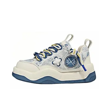 SIMON SCOTT SS Casual Shoes Unisex Low Top Blue/Yellow/Black/Pink