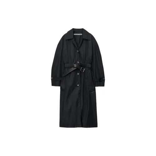 Alexander Wang Trench Coats Women's Black