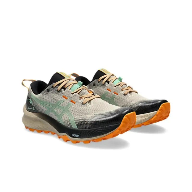 Asics Gel Trabuco 12 Feather Grey Dark Mint-2