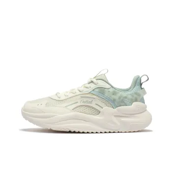 361° Cloud Comfort 3 Cushioning Wear-Resistant Low-Top Casual Shoes Women's White Green