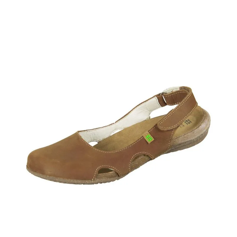 El Naturalista Casual Single Shoes Women's Brown-0