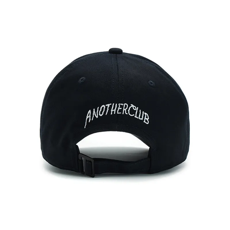 FILA Cotton Polyester Baseball Caps Unisex Dark Blue-2