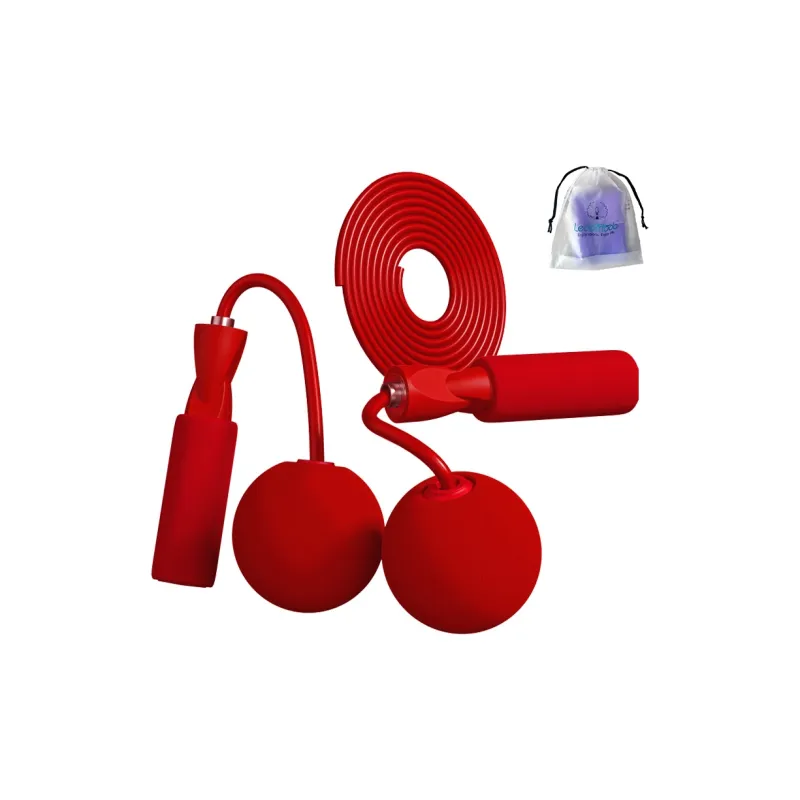 Ledomoda Aerobic Fat Reduction Non Countable Jump Ropes Fitness Crowd Sponge Controller PVC Plastic Rope-21