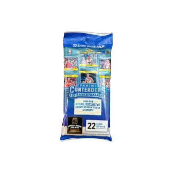 PANINI Basketball NBA Star Card 2021 22 Contenders Value Pack Fat Pack NBA Sports Cards 1 Pack/2 Packs/4 Packings