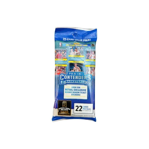 PANINI Basketball NBA Star Card 2021 22 Contenders Value Pack Fat Pack NBA Sports Cards 1 Pack/2 Packs/4 Packings