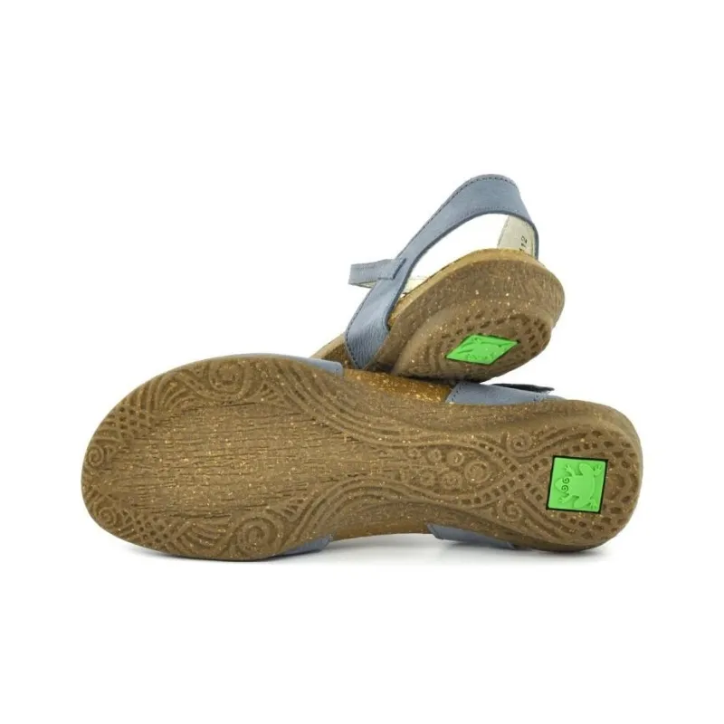 El Naturalista Casual Single Shoes Women's Light Blue-3