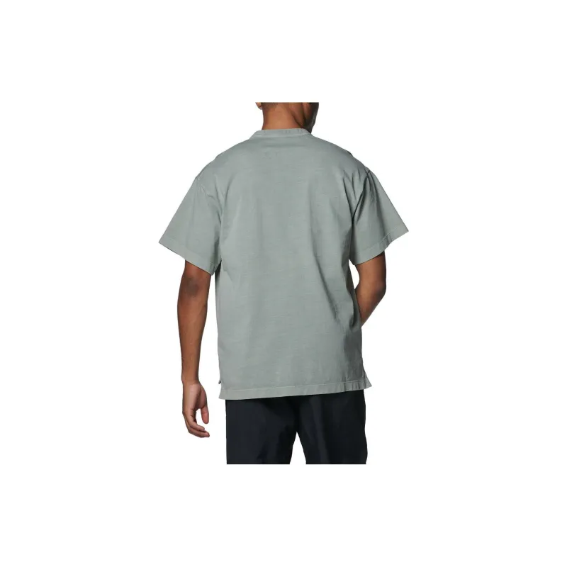 Under Armour Drop Shoulder Sleeve T-Shirt Men's Gray Green-3