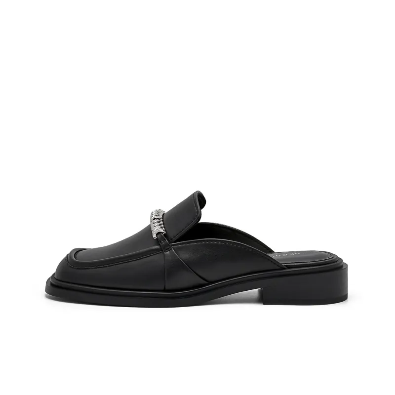 PEDRO Spring Dance Collection Wrap toe Slippers 3cm Women's-0