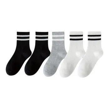 MIIOW Mid Calf Socks Men's 5 Pack
