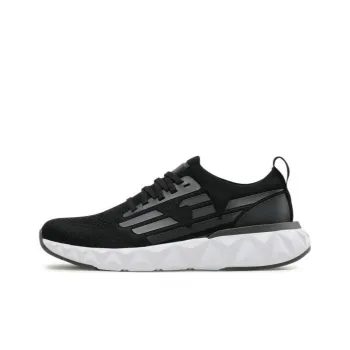 EMPORIO ARMANI Low Top Casual Shoes Men's Black