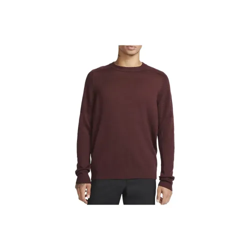 Nike Sweatshirts Men Brown Red