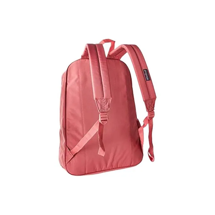 JanSport Polyester Backpack Regular Unisex Mixed Dried Rose-4