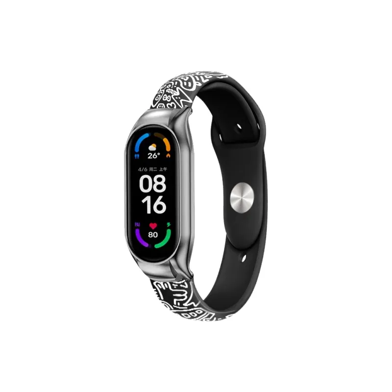 Miss Wrist Apple Compatibility Watch Band Silicone Material-2