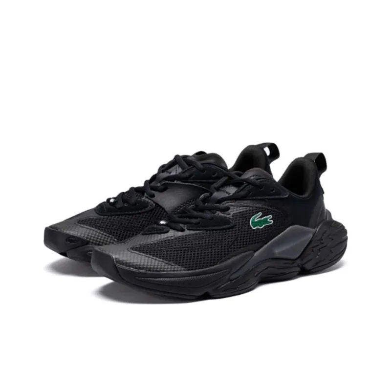 LACOSTE Low Top Casual Shoes Women's Black-2