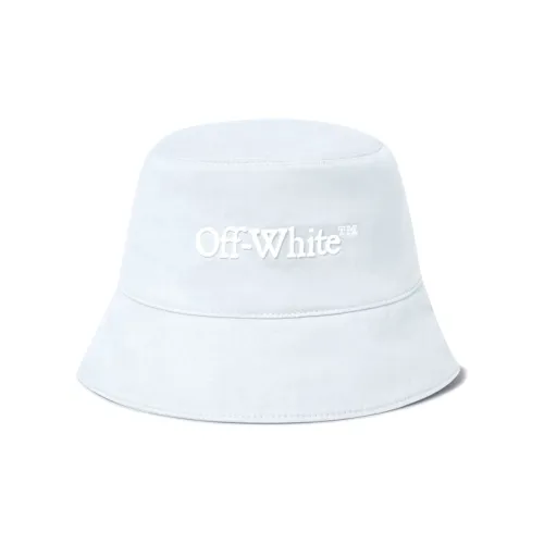 OFF WHITE Bookish Drill embroidery Bucket Hat