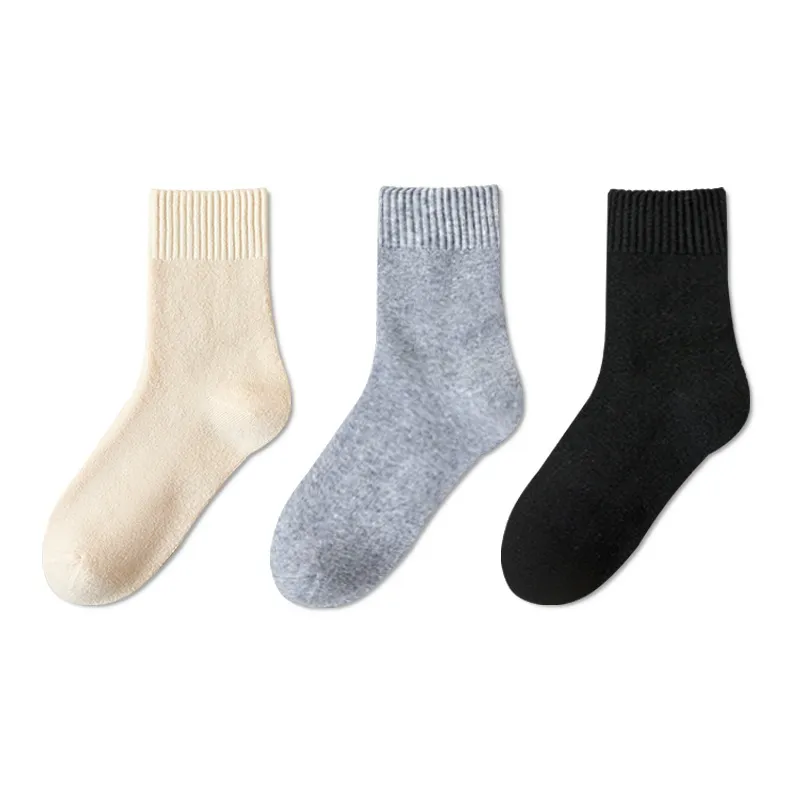 MIIOW Mid Calf Socks Women's 3 Pack-30