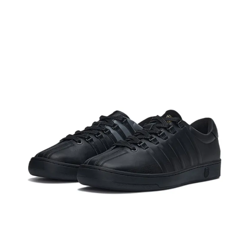 KSWISS Anti Slip Wear Resistant Low Top Casual Shoes Unisex Black-1