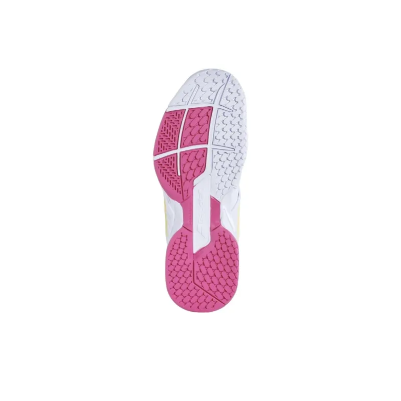Babolat Shock Absorbers Low Top Tennis Shoes Women's White-3