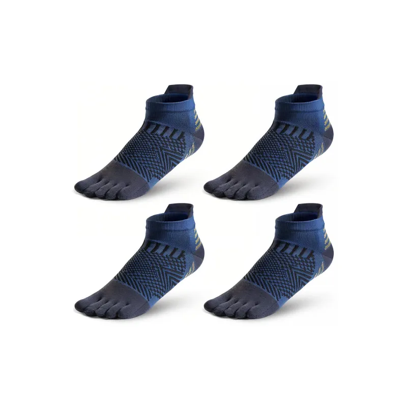MUSCLESWING Ankle Socks Unisex 4 Pack Navy Blue-0
